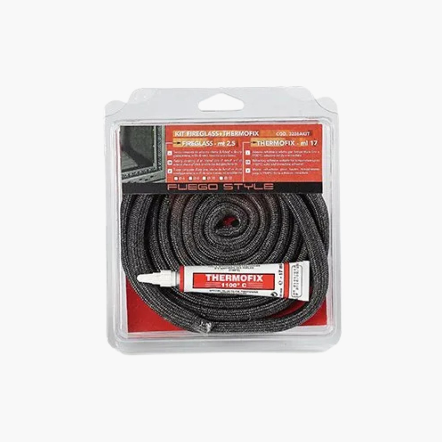 Kit Fireglass Guarnizione Per Porte Kit Fireglass Guarnizione Per Porte