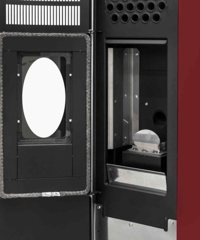Stufa A Pellet Rotonda 14 Kw Modena XL (7) Stufa A Pellet Rotonda 14 Kw Modena XL (7)