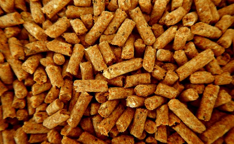 Sonnenblumenpellets